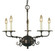 Jamestown Five Light Chandelier in Brushed Nickel (8|2375BN)