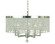Princessa Five Light Chandelier in Polished Silver (8|2276PS)