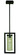 Theorem One Light Pendant in Matte Black (8|1156MBLACK)