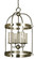 Compass Four Light Chandelier in Brushed Nickel (8|1104BN)