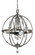 Compass Four Light Chandelier in Brushed Nickel (8|1064BN)