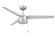 PC/DC NL 52''Ceiling Fan in Silver (26|FPD7617SLW)