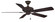 Edgewood 52 52``Ceiling Fan in Dark Bronze (26|FP9052DZW)