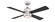 Kwad 44 44''Ceiling Fan in Brushed Nickel (26|FP7644BN)