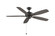 Aire Deluxe 52``Ceiling Fan in Matte Greige (26|FP6284GR)