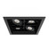 15W Multi LED Recessed Multiple in Black (40|TE164BLED40201)