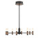 Albany LED Chandelier in Brass-Black Mix (40|46352019)