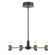 Albany LED Chandelier in Black and Brass (40|46352019)