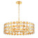 Perrene Eight Light Chandelier in Gold (40|44286025)