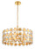 Perrene Six Light Chandelier in Gold (40|44285026)