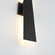 Annette LED Wall Sconce in Powder Coat Black (40|42708018)