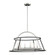 Campana Six Light Chandelier in Satin Nickel (40|39424013)