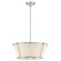 Pulito Four Light Semi Flush Mount in Polished Nickel (40|39045021)