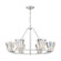 RICCA RICCA-CHD-6LT-38IN-CHR-CL in Chrome (40|38866012)