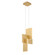 Coburg LED Chandelier in Anodized Gold (40|37347017)