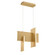 Coburg LED Chandelier in Anodized Gold (40|37346010)