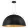 Laverton One Light Pendant in Gold-Black (40|37230022)