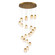Paget LED Chandelier in Matte Gold (40|37192013)