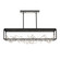 Aerie LED Chandelier in Black/Silver (40|35642023)