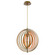 Abruzzo One Light Pendant in Wood (40|31874014)