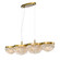 Mondo Ten Light Chandelier in Antique Gold (40|31832014)