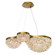 Mondo Ten Light Chandelier in Antique Gold (40|31830010)