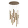 Santana LED Chandelier in Brass (40|31445038)