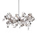 Divo Five Light Pendant in Polished Nickel (40|25623017)