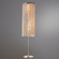 Cyra Eight Light Floor Lamp Amber in Chrome (40|16947020)