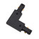 L CONNECTOR,BLACK in Black (40|153001)