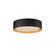 Echo LED Flush Mount in Black / Gold (86|E51012BKGLD)