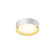Echo LED Flush Mount in White/Gold (86|E51010WTGLD)