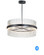 Chimes WiZ LED Pendant in Black / Satin Nickel (86|E34207BKSN)