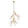 Blossom LED Pendant in Natural Aged Brass (86|E3279893NAB)