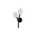 Blossom LED Wall Sconce in Black (86|E3279293BK)