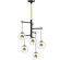 Nucleus LED Pendant in Black / Natural Aged Brass (86|E25158BKNAB)