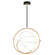 Mobius LED Pendant in Black / Gold (86|E2509601BKGLD)