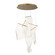 Rinkle LED Pendant in French Gold (86|E24875133FG)