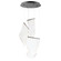Rinkle LED Pendant in Brushed Gunmetal (86|E24874133BGM)