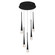 Pierce LED Pendant in Black (86|E24225122BK)