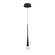 Pierce LED Pendant in Black (86|E24221122BK)