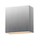 Cubed LED Outdoor Wall Sconce in Satin Aluminum (86|E23222SA)