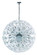 Fiori 28 Light Pendant in Polished Chrome (86|E2209628)