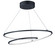 Cycle LED Pendant in Black (86|E21325BK)