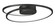Cycle LED Flush Mount in Black (86|E21320BK)