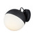 Half Moon LED Wall Sconce in Black (86|E2036992BK)