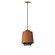 Phoenix LED Pendant in Brick/Black (86|E11390BRKBK)