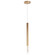 Diaphane LED Pendant in Gold (86|E1102295GLD)