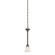 Riva One Light Mini Pendant in Painted Bronze (45|SL820663)