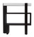 Riviera Accent Table in Checkmate Black (45|S00759875)
